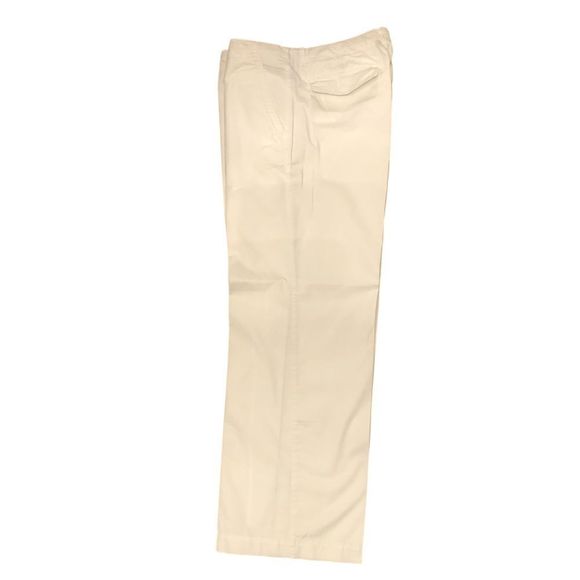 GAP Drawstring Button Fly Summer Pant - White Size M - Picture 3 of 7